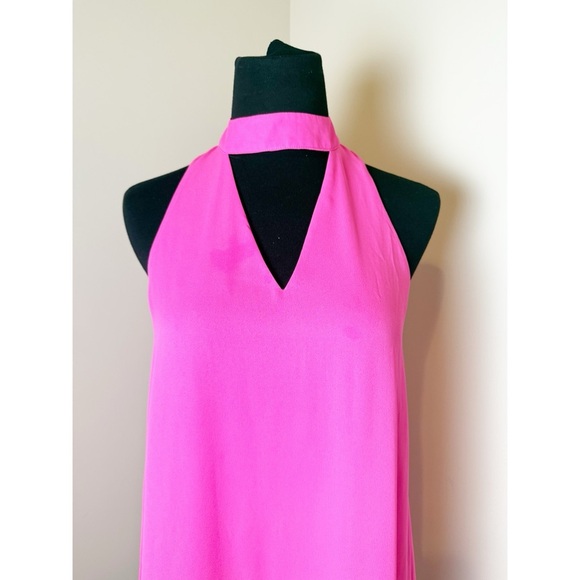 HYFVE Bold Pink Halter Dress - Picture 3 of 7
